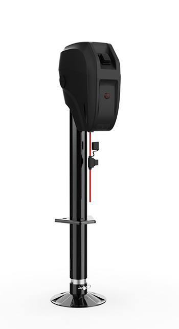 PERFECTJACK Power Tongue Jack Electric Trailer A-Frame, 1588kg. 18-Inch Stroke, Durable Textured Casing, Emergency Manual Crank Override, 10.75" Retracted, 28.75" 260201 - Image 4