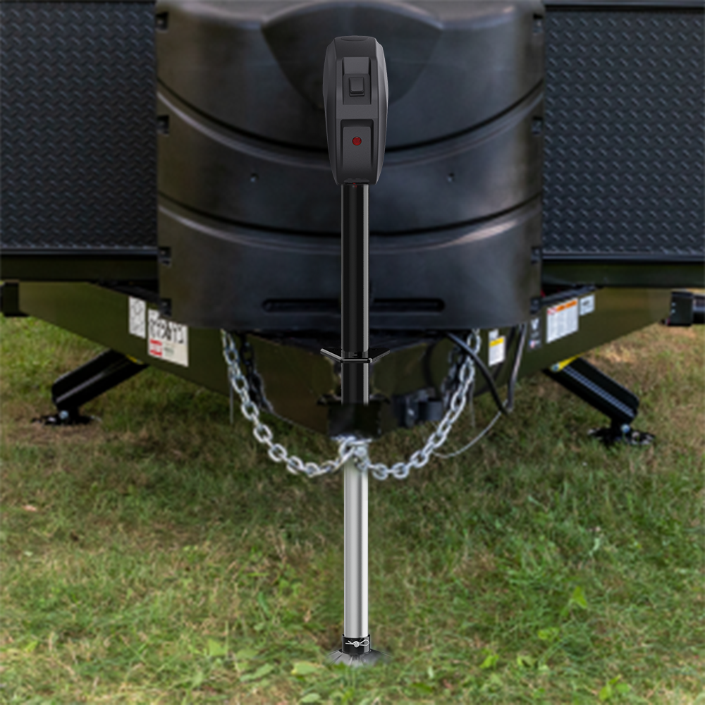 PERFECTJACK Power Tongue Jack Electric Trailer A-Frame, 1588kg. 18-Inch Stroke, Durable Textured Casing, Emergency Manual Crank Override, 10.75" Retracted, 28.75" 260201 - Image 6
