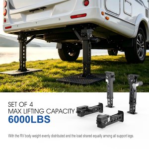 6000 lbs load capacity electric RV stabilizer jack