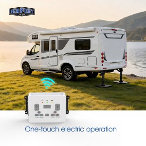 Perfectjack electric folding stabilizer jack for RVs and motorhomes