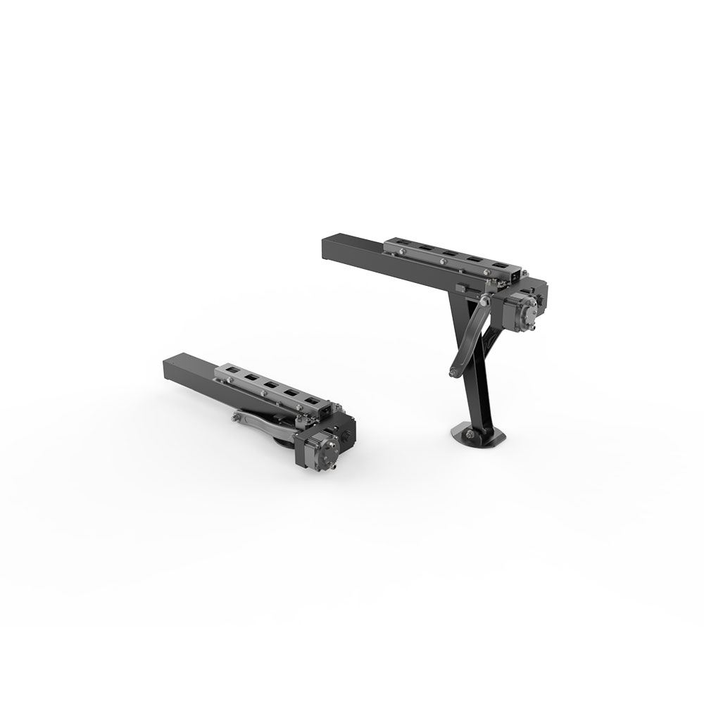 Perfectjack high-speed electric stabilizer jack for Class B and Class C motorhomes